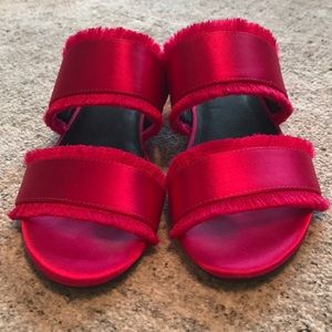 Kenneth Cole Hot Pink Sandals